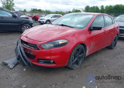 2014 Dodge Dart Sxt из США, поврежденный, VIN 1C3CDFBB1ED799875